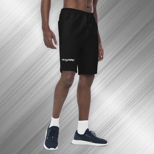 PickleMania | Embroidered Pickleball Shorts - Prism White