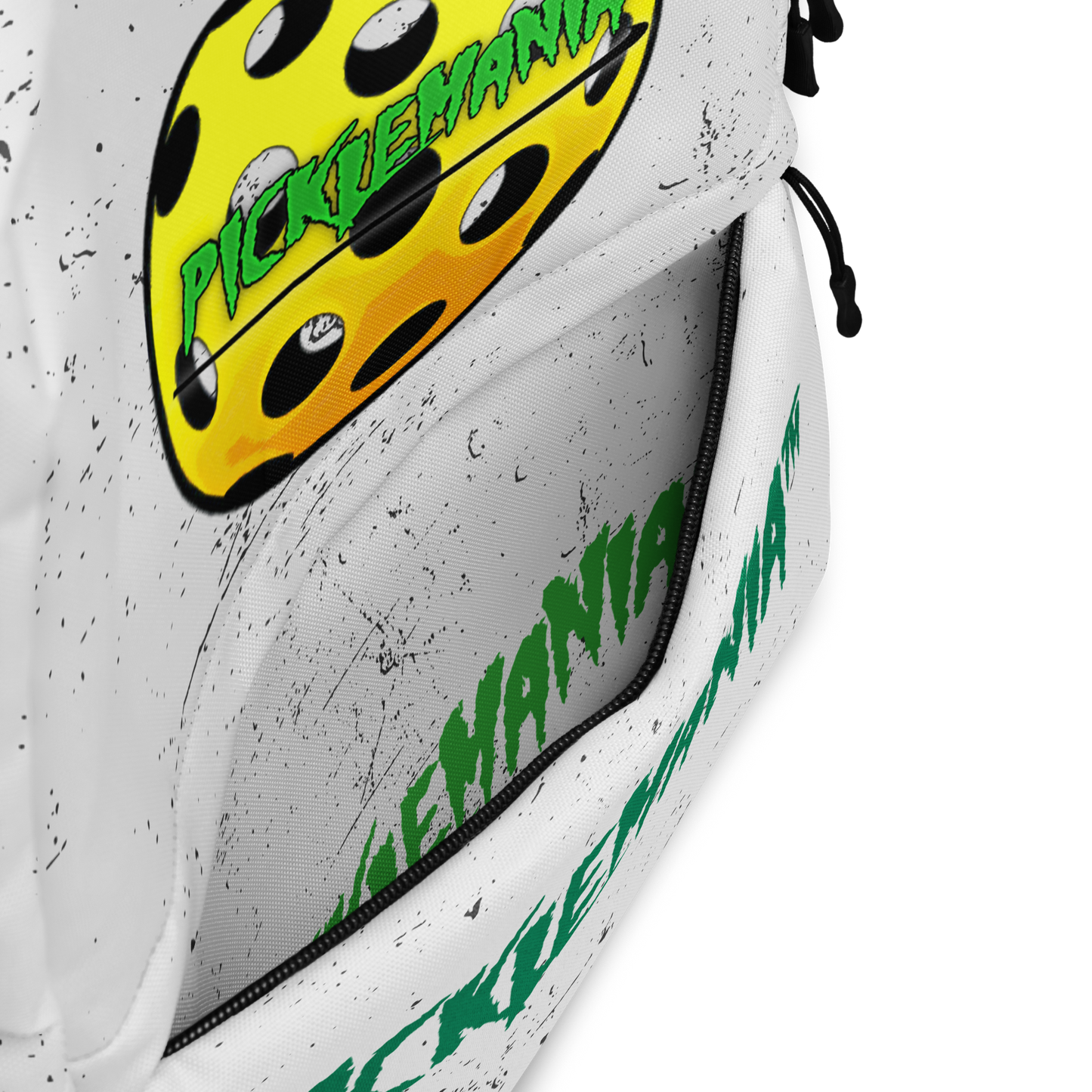 PickleMania | Pickleball Backpack - White