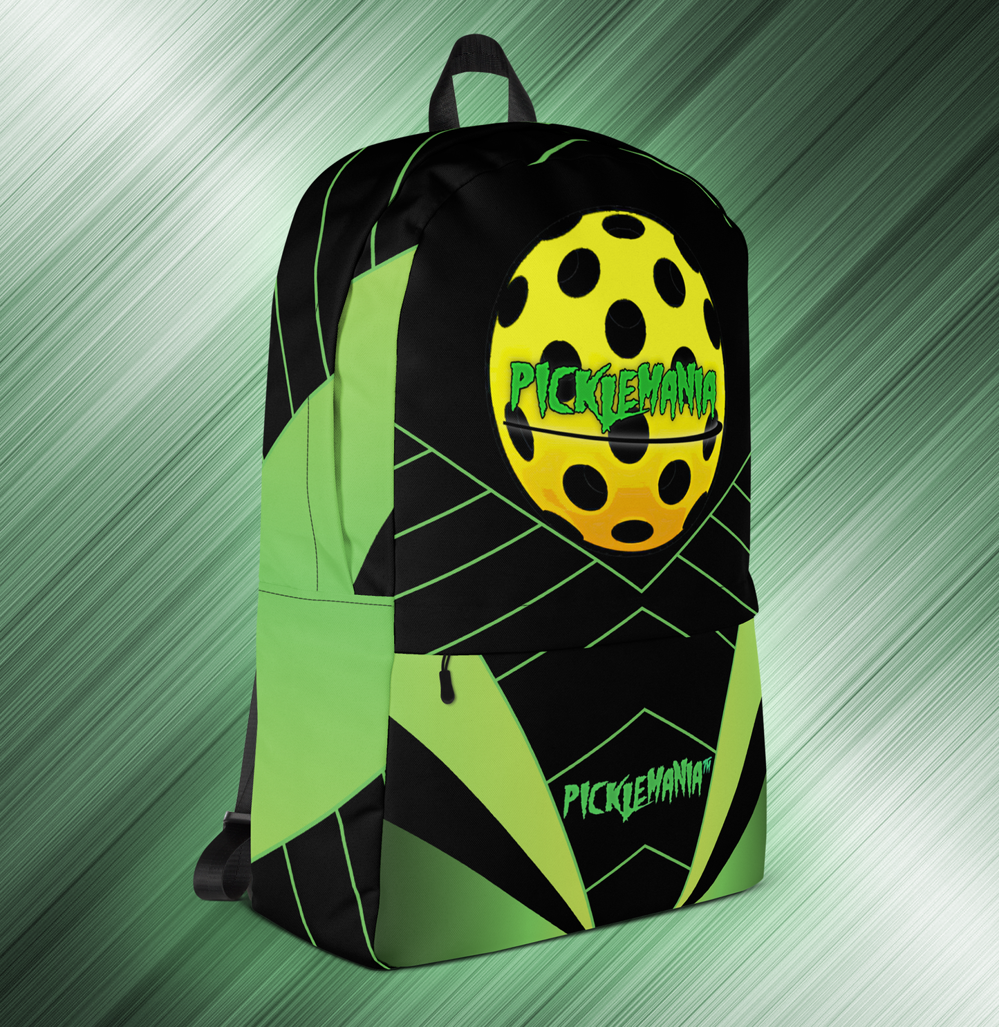 PickleMania | Pickleball Backpack - Black