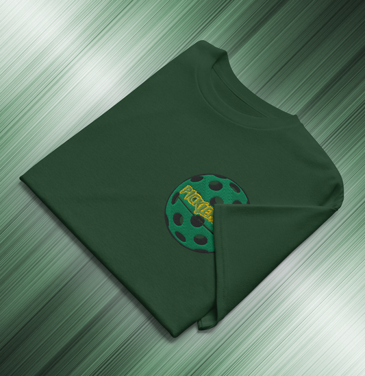 PickleMania | Embroidered Pickleball T-Shirt