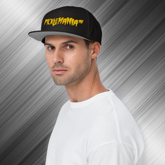 PickleMania | Snapback Hat - Golden Yellow