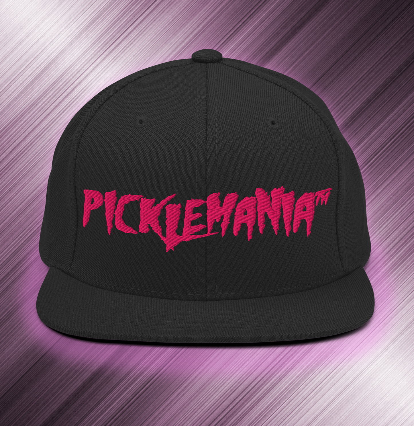 PickleMania Snapback Hat - Blossom Pink
