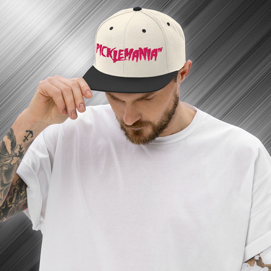 PickleMania Snapback Hat - Blossom Pink