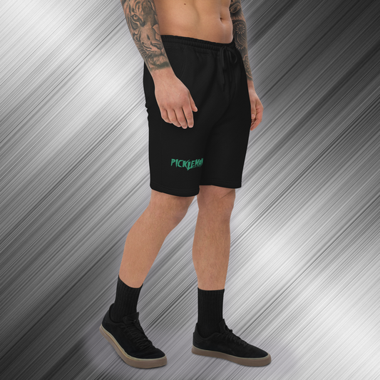 PickleMania | Fleece Pickleball Shorts - Classic Green
