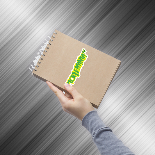 PickleMania Branded Sticker - Green & Yellow