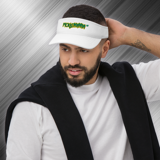 PickleMania | Pickleball Visor - Green & Yellow
