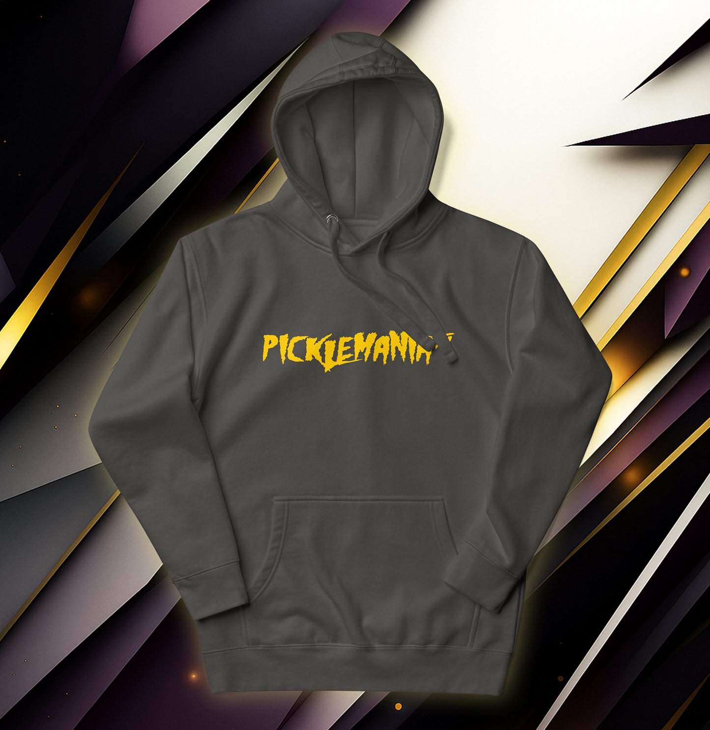 PickleMania | Premium Pickleball Hoodie - Golden Yellow