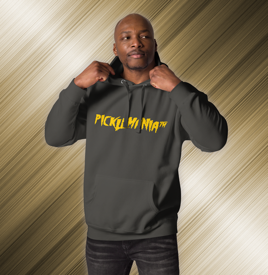 PickleMania | Premium Pickleball Hoodie - Golden Yellow