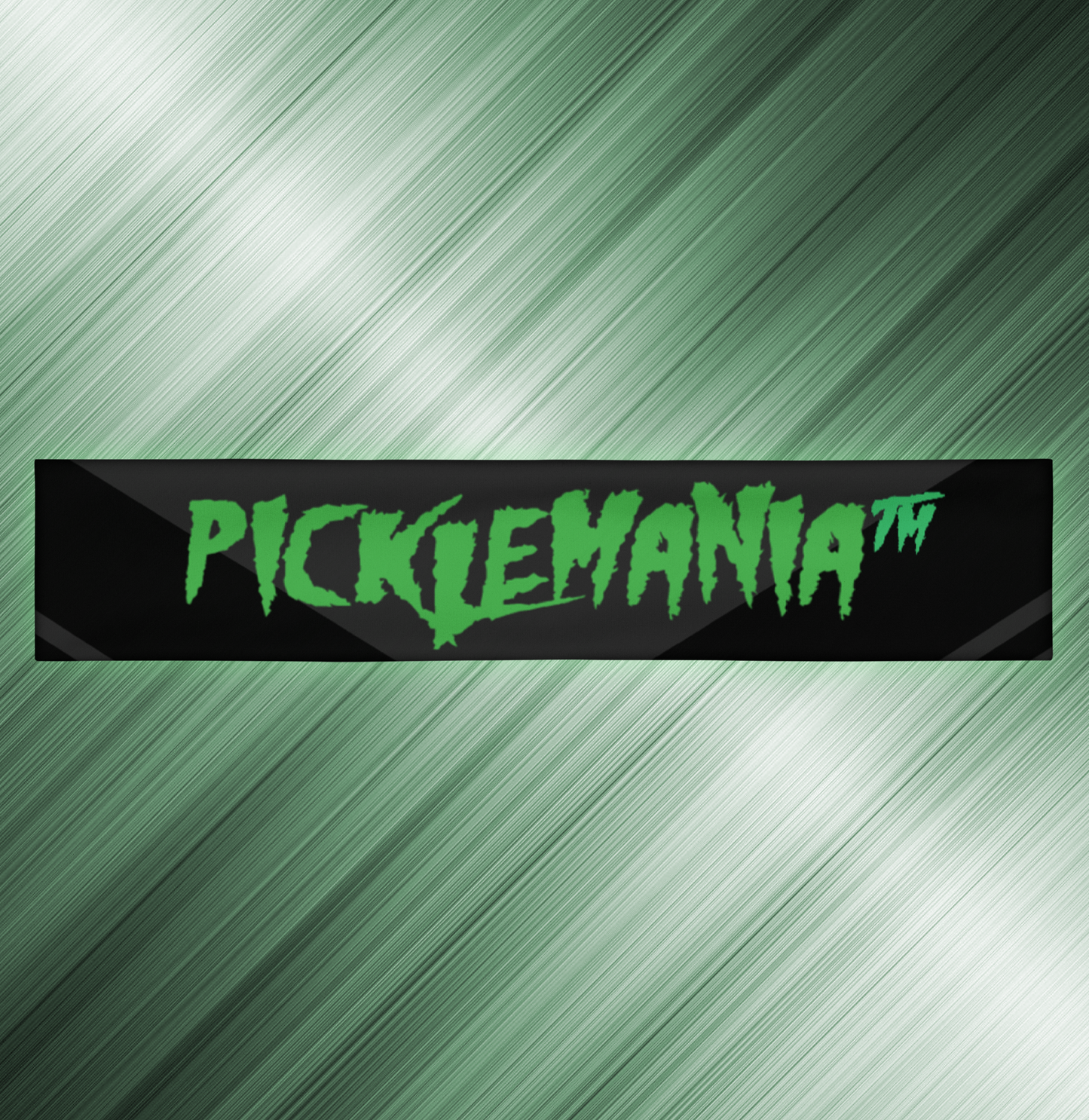 PickleMania | Pickleball Headband - Classic Green