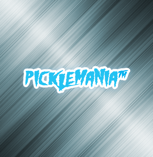 PickleMania Branded Sticker - Ice Blue