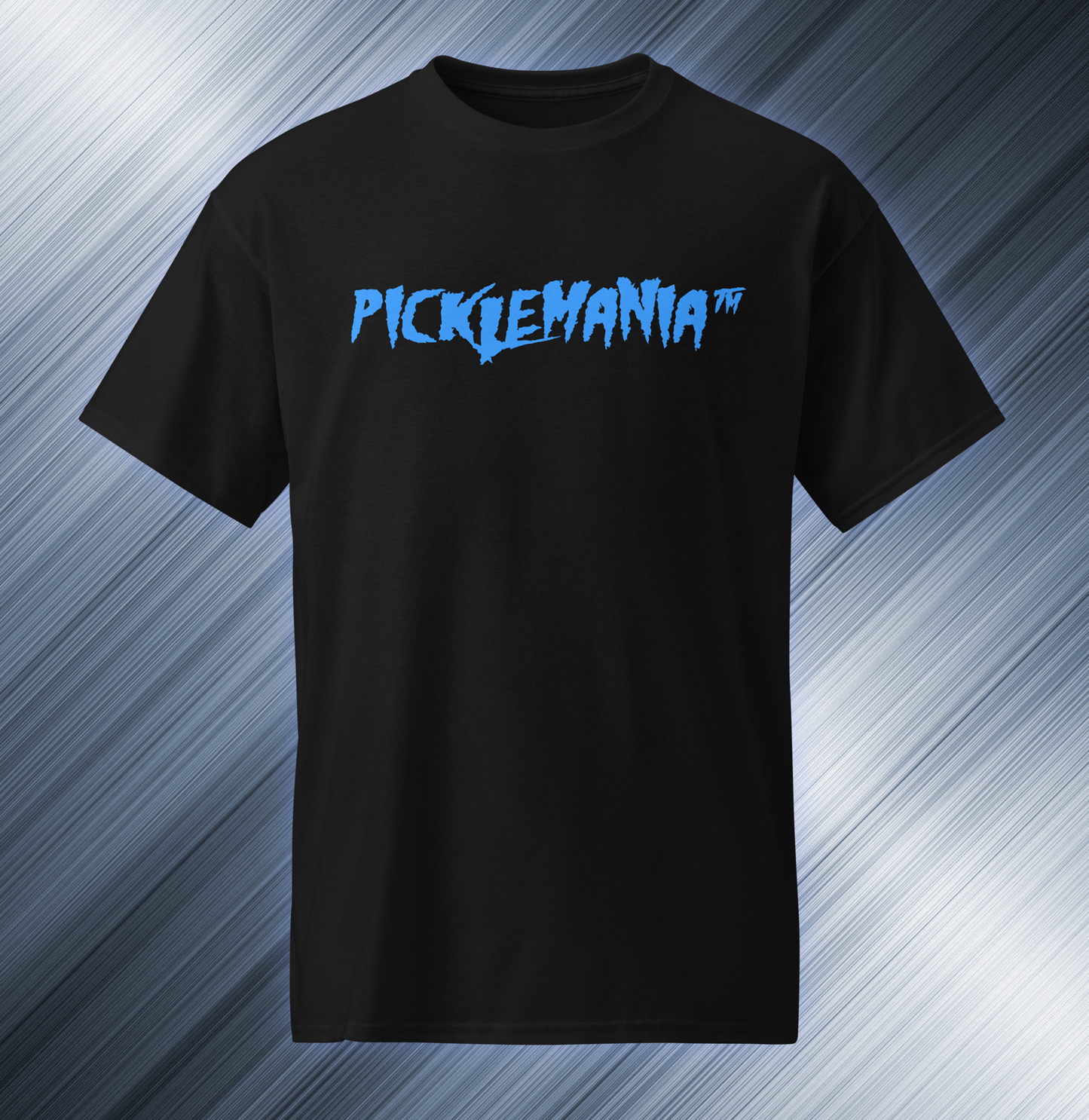 PickleMania | Pickleball T-Shirt - Ocean Blue