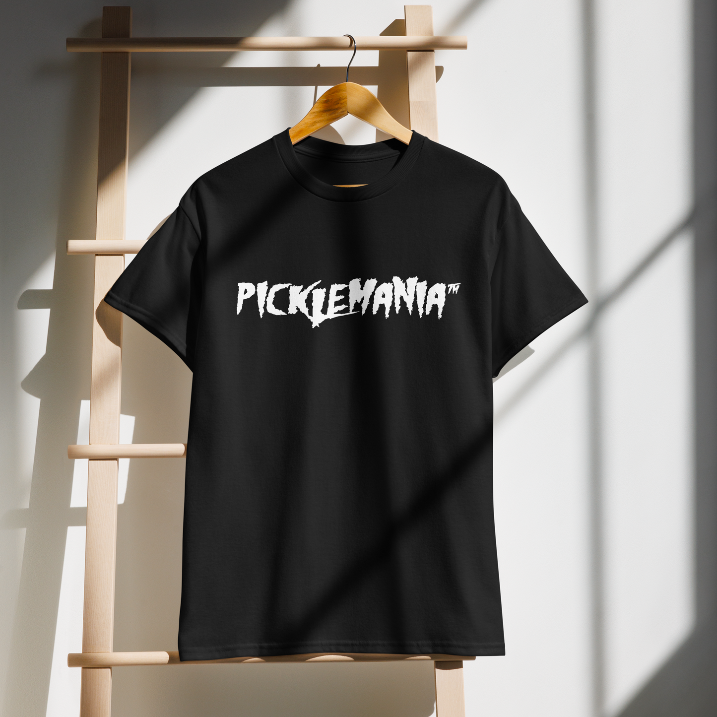 PickleMania | Pickleball T-Shirt - Prism White