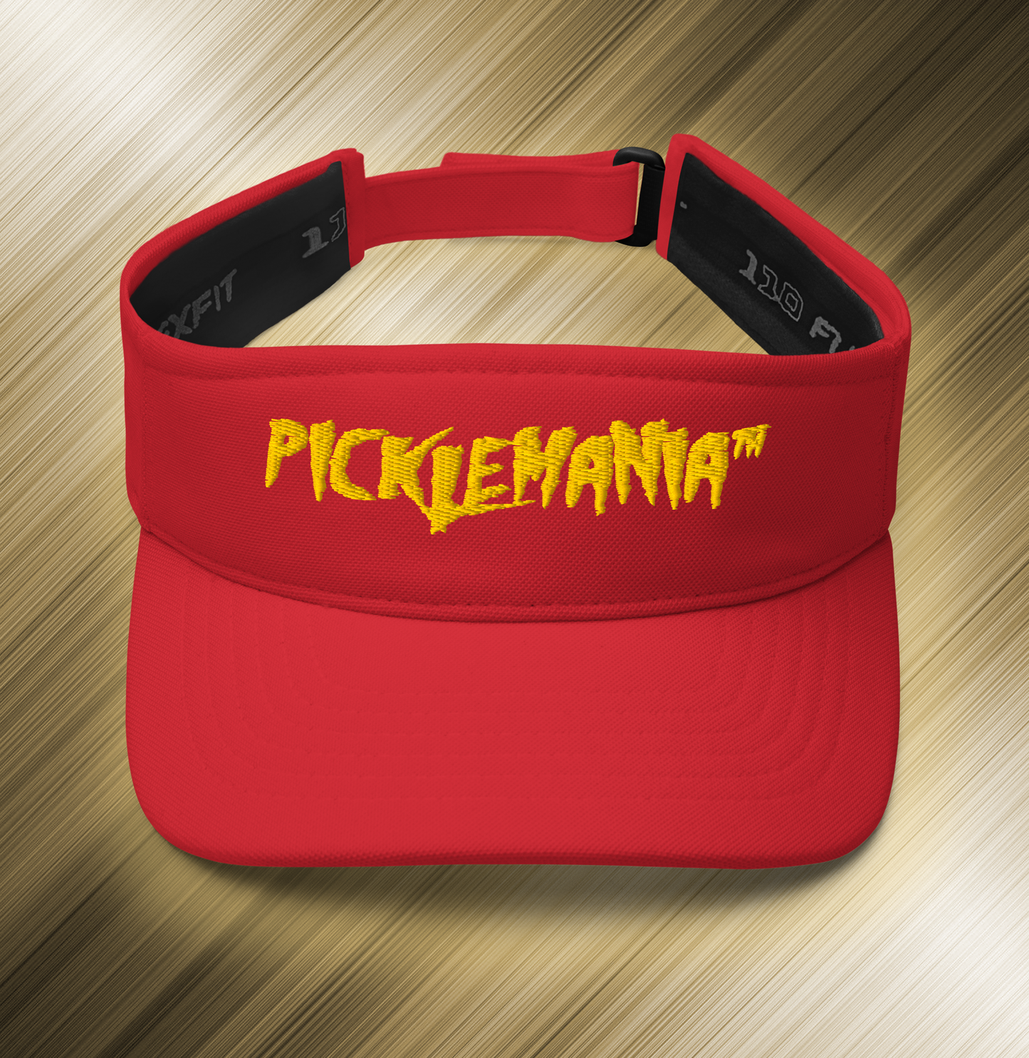 PickleMania | Pickleball Visor - Golden Yellow
